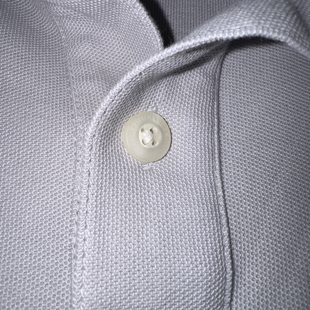 Cutter & Buck Mens Advantage Polo Shirt Light Grey Short Sleeve L MCK00158 - Picture 3 of 12